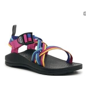 Chaco ZX1 Ecotread Kids Tetra Sunset Girls 11 Sandals